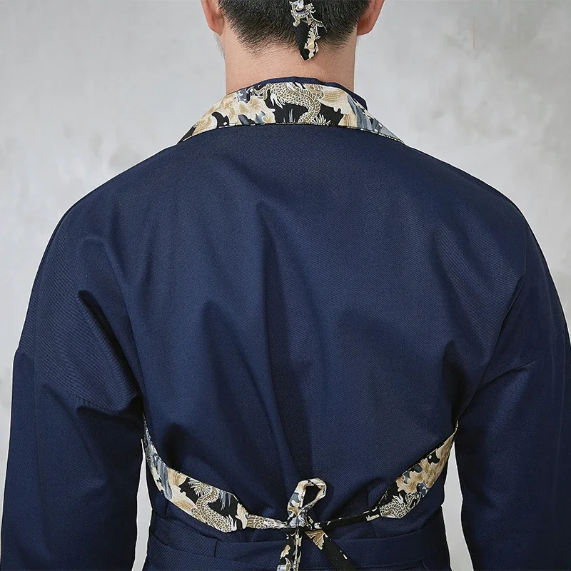 Японская кухня суши ресторан официант рабочий пояс для общественного питания