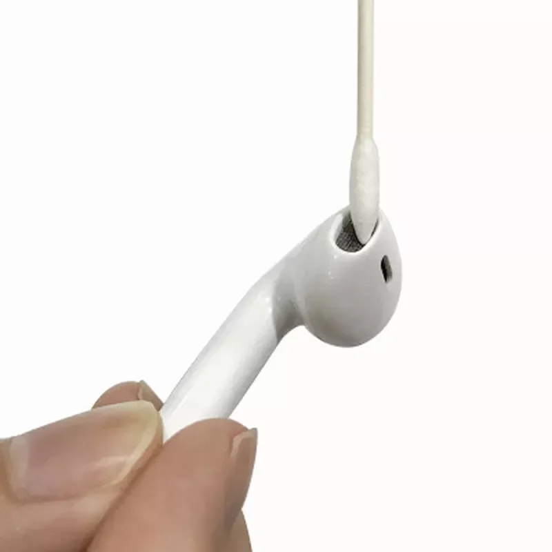 

50pcs Disposable Cotton Sticks Cleanroon Use Tool Earphone Dust Free Cleaning Swabs For AirPods Earphone Phone Charge Port
