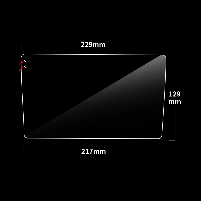 Car Tempered Glass Protective Film car Sticker for 9 inch 10inch Radio stereo DVD GPS touch full LCD screen car accessories