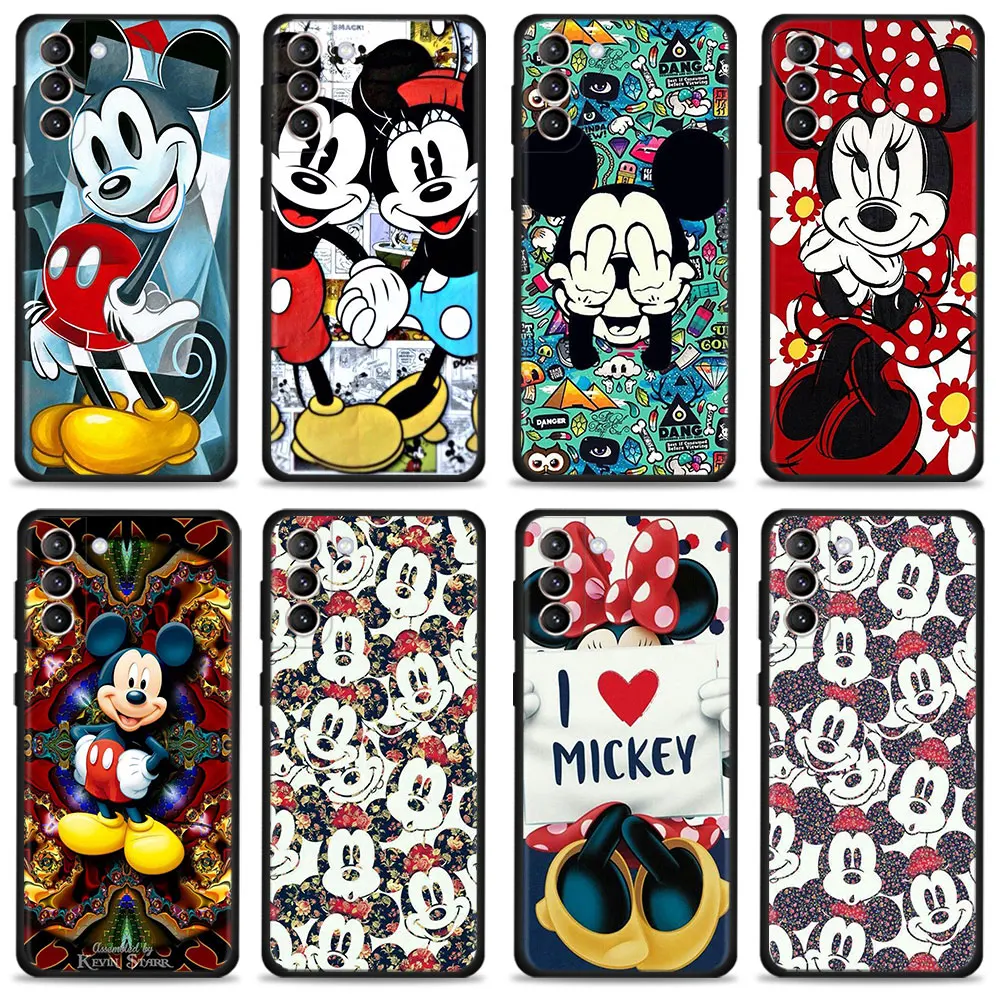 

Minnie Mouse Cellphone Cover For Samsung Galaxy S22 S21 S20 FE Ultra S9 S10 Plus S10e S8 Note 10Plus 20Ultra Phone Case