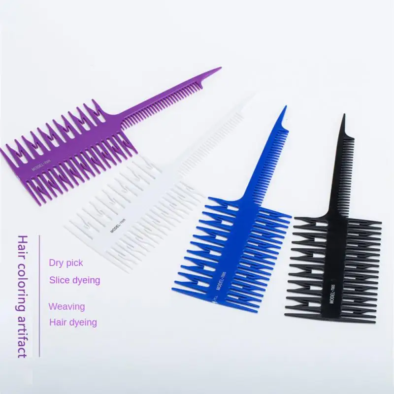 Профессиональная расческа для волос окрашивания щетка с широкой зубной зоной