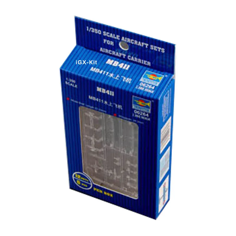 

Trumpeter 06264 1:350 Scale France Besson MB411 Seaplane Aircraft Plastic Toy Handcraft Assembly Model Building Kit