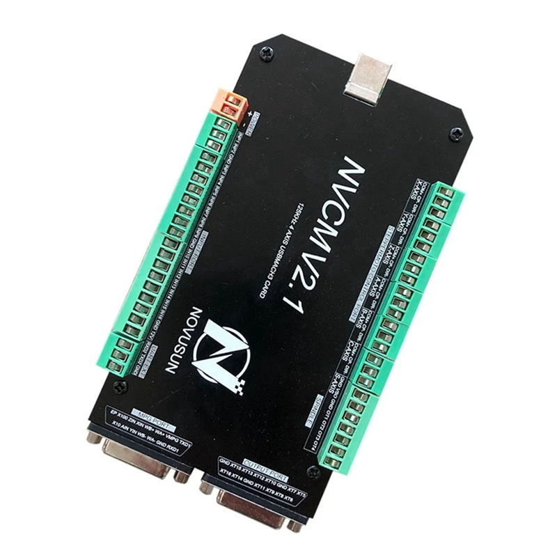 NVCM Mach3 USB-интерфейс Контроллер движения с ЧПУ Nvcm 6-осевая карта управления