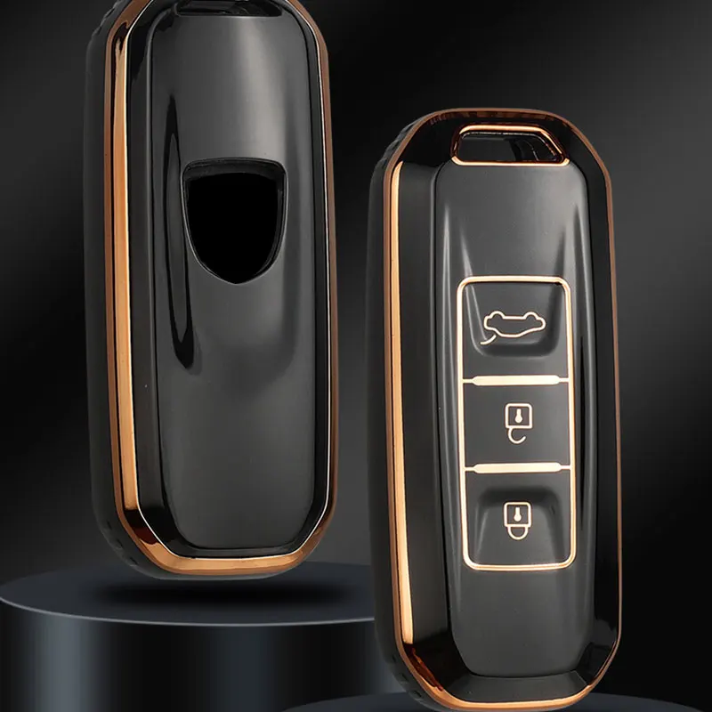 Чехол для автомобильного смарт-ключа чехол сумка Держатель Для Wuling Hongguang S Baojun 510