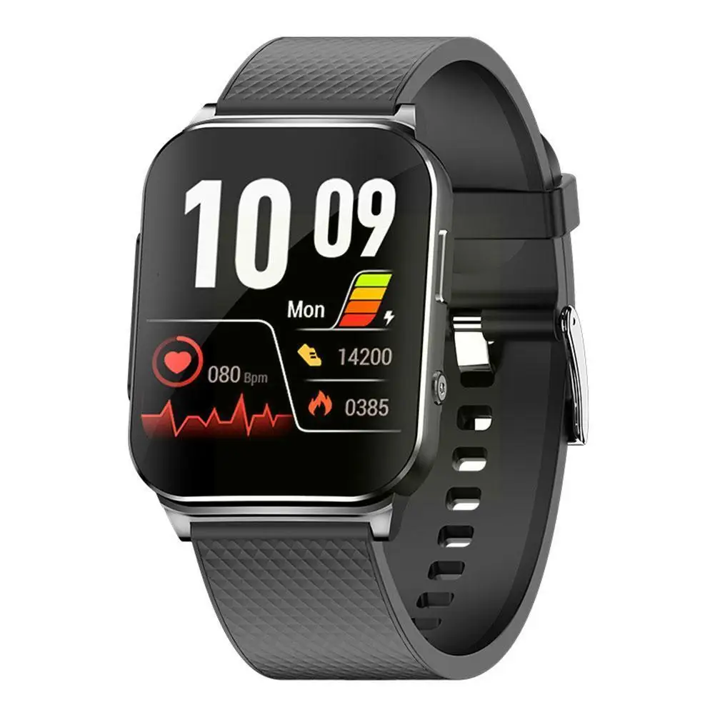 

Smart Watch Men Women 24H PTT ECG Heart Rate Blood Smartwatch Glucose Blood Temperature Pressure Non-invasive Bracelet O5I0