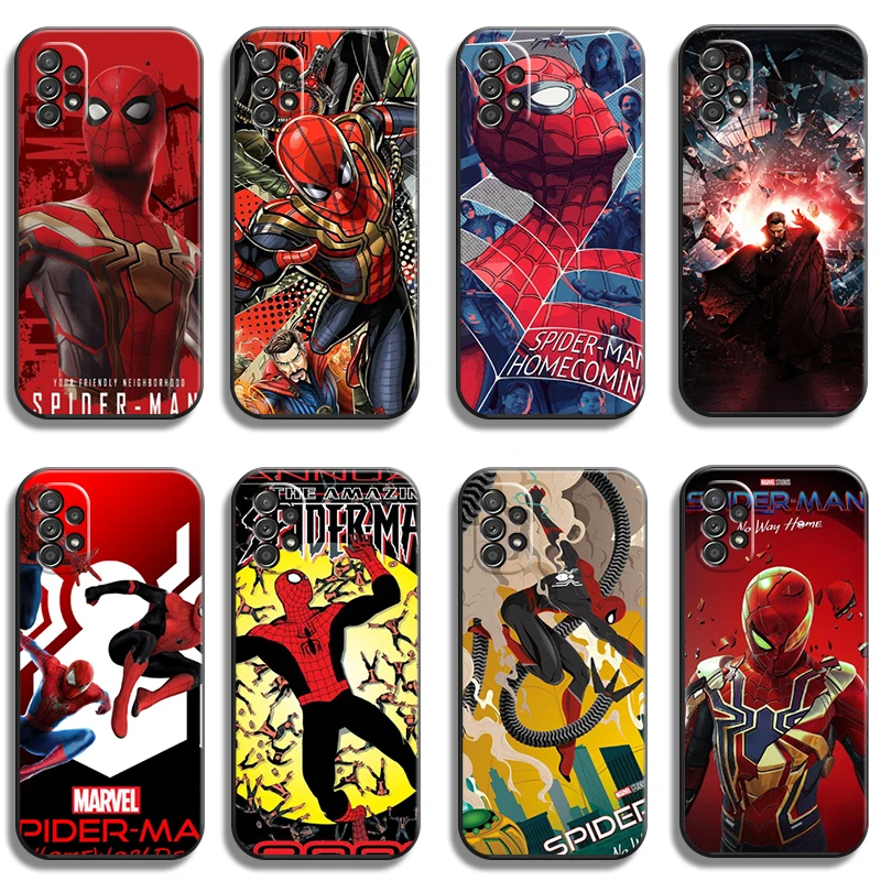 

US M-Marvel Avengers Phone Cases For Samsung Galaxy A51 4G A51 5G A71 4G A71 5G A52 4G A52 5G A72 4G A72 5G Funda Coque