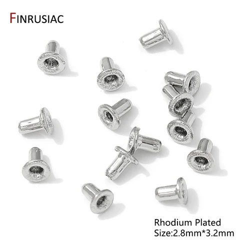 FINRUSIAC Позолоченные латунные бусины 14/18К 30 шт