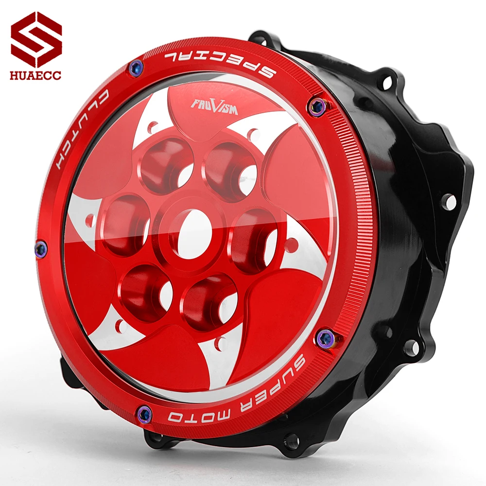 Нажимная пластина мотоцикла с ЧПУ прозрачная крышка сцепления двигателя для MV