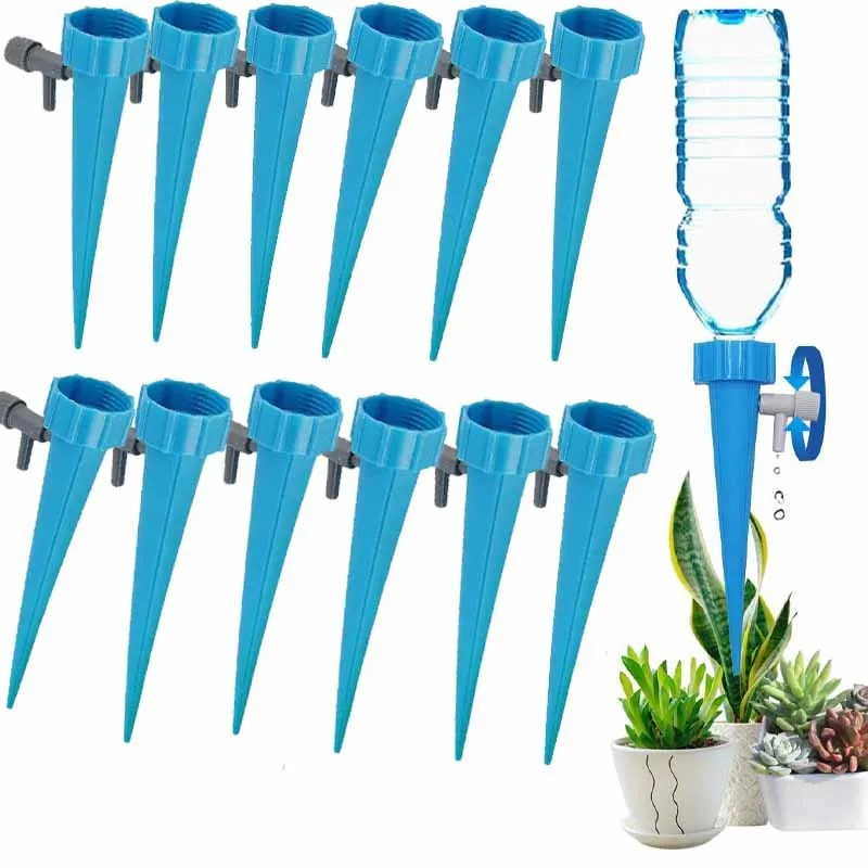 

1/6/12pcs Self-Watering Kits Automatic Waterers Drip Irrigation Indoor Plant Watering Device Plant Garden Gadgets Creative