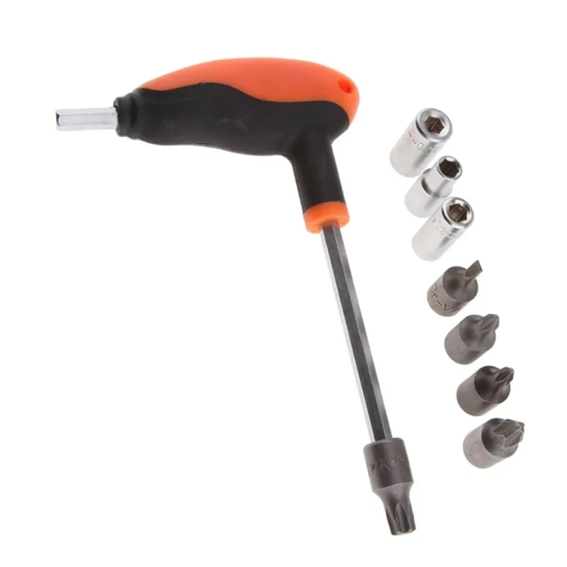 

BF88 Adjustment T-Wrench Metal 60029070300 Multifunction Metal Wrench with 6/8/10/45mm Bit Accessories Tool