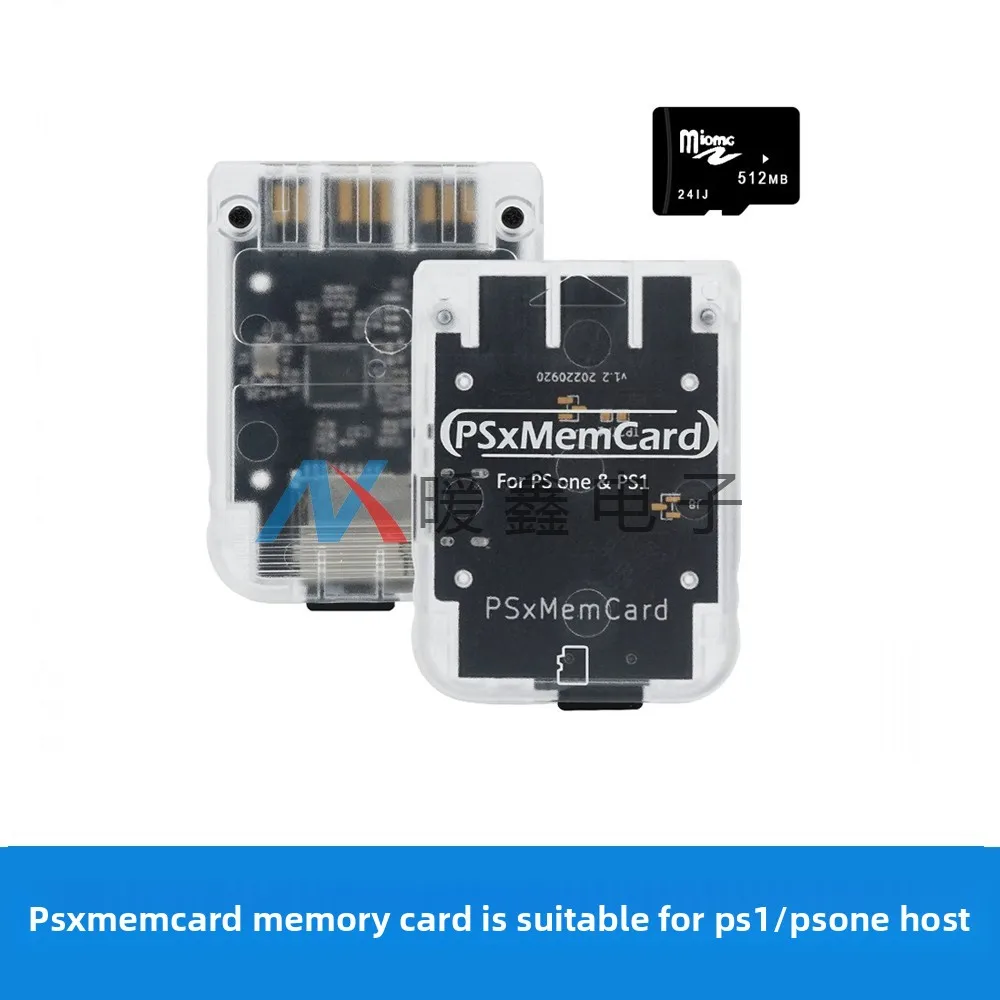 Фото Карта памяти PSxMemCard для PS1, PS ONE, Raspberry Pi с чипом RP2040, аксессуар для ретро-игр, замена №1