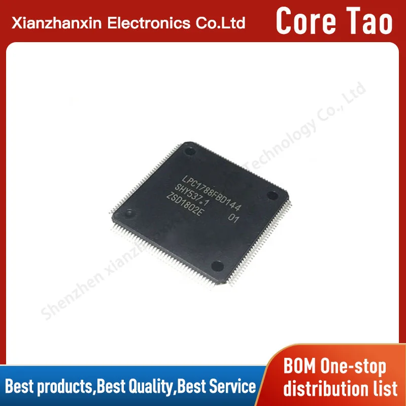 

1~5pcs/lot LPC1788FBD144 LPC1788 LQFP-144 Microcontroller chip