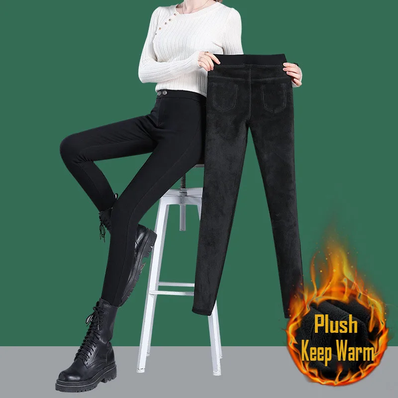 

Black High Waist Jeans Women's 2022 Spring New All-match Skinny Skinny Stretch Jeans High waist and small leg pants