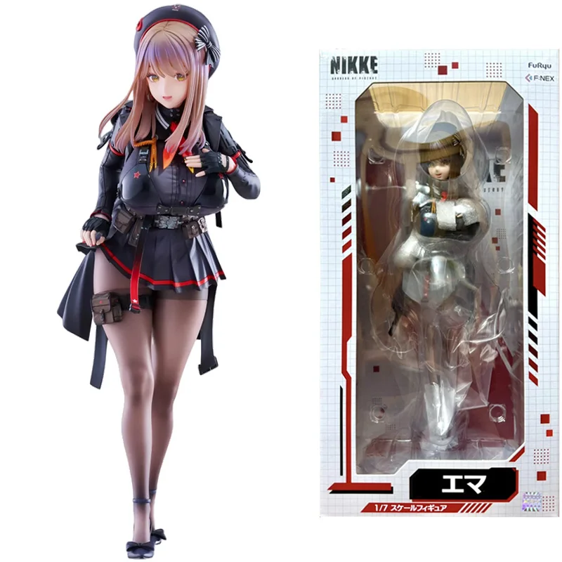 В наличии оригинальная фигурка аниме 1/7 F:NEX EMMA NIKKE 24 5 см модель коллекционные