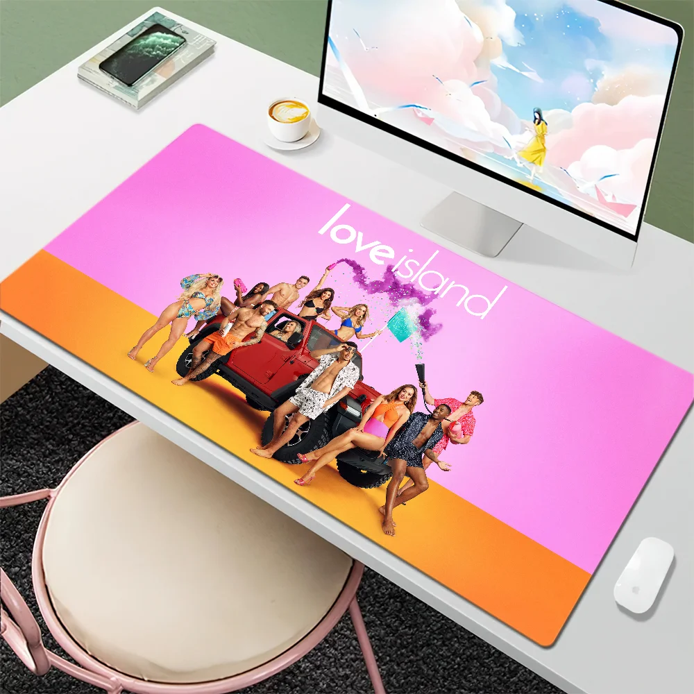 Фото L-Love Island, США, сезон 7, коврик для мыши, настольный коврик, большая нескользящая клавиатура с защитой от брызг, эргономичная офисная резиновая ПК, домашний коврик на заказ №5