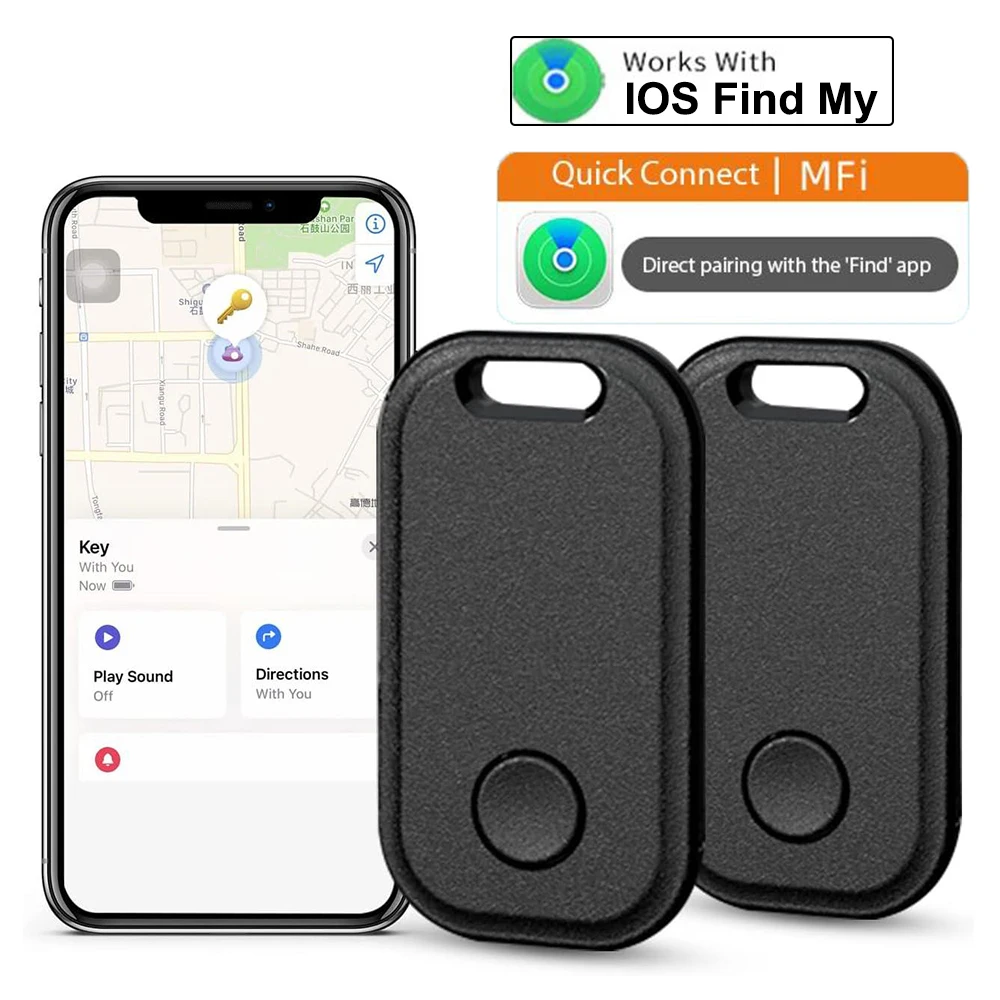 

GPS-локатор, совместимый с Bluetooth, работает с IOS, найти мое приложение, смарт-трекер, устройство против потери, мини-тег, поиск, глобальное позиционирование