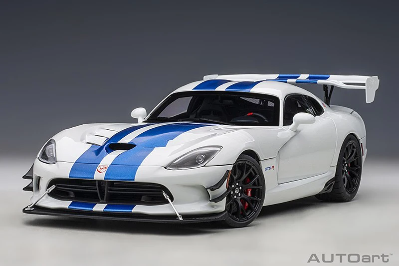 1:18 AUTOart Dodge Viper Acr 2017 (черный/синий/серый/белый) Модели автомобилей из сплава