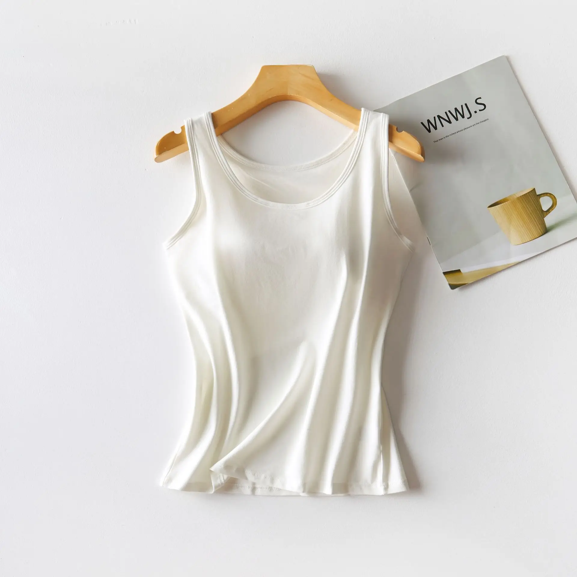 Женский сексуальный однотонный укороченный топ повседневный жилет сплошная