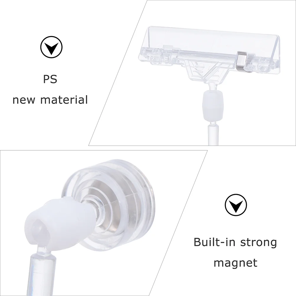 4 шт. магнитные зажимы для визитных карточек |