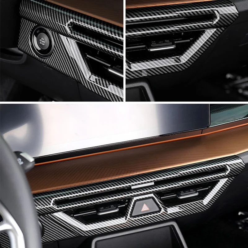 Фото Декоративная рамка для центрального воздуховода автомобиля SsangYong KGM Torres EVX J100 U100 ACTYON J120 2023 2024 2025 №3