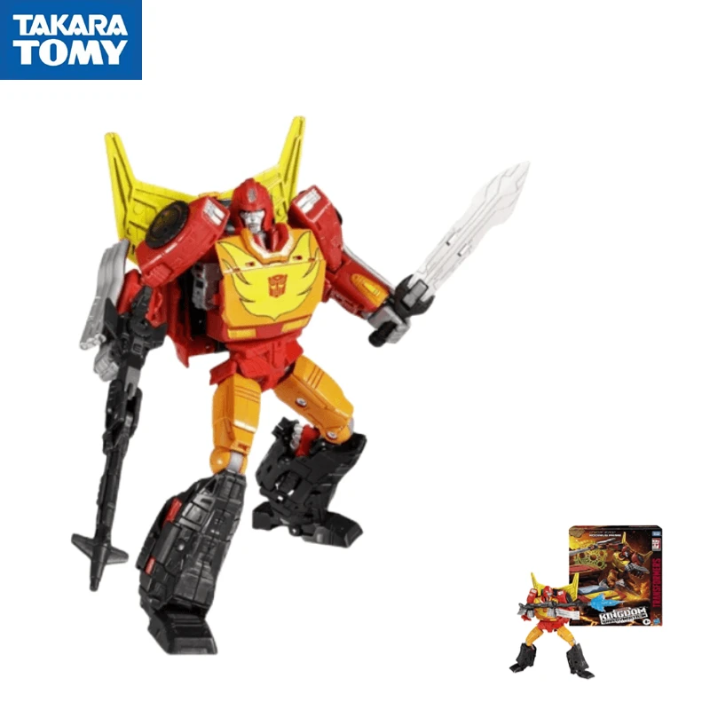 

TAKARA TOMY Kingdom Rodimus Siege Series 3C Version Transformers Studio Movable Doll Transformation Toy Collection Gift