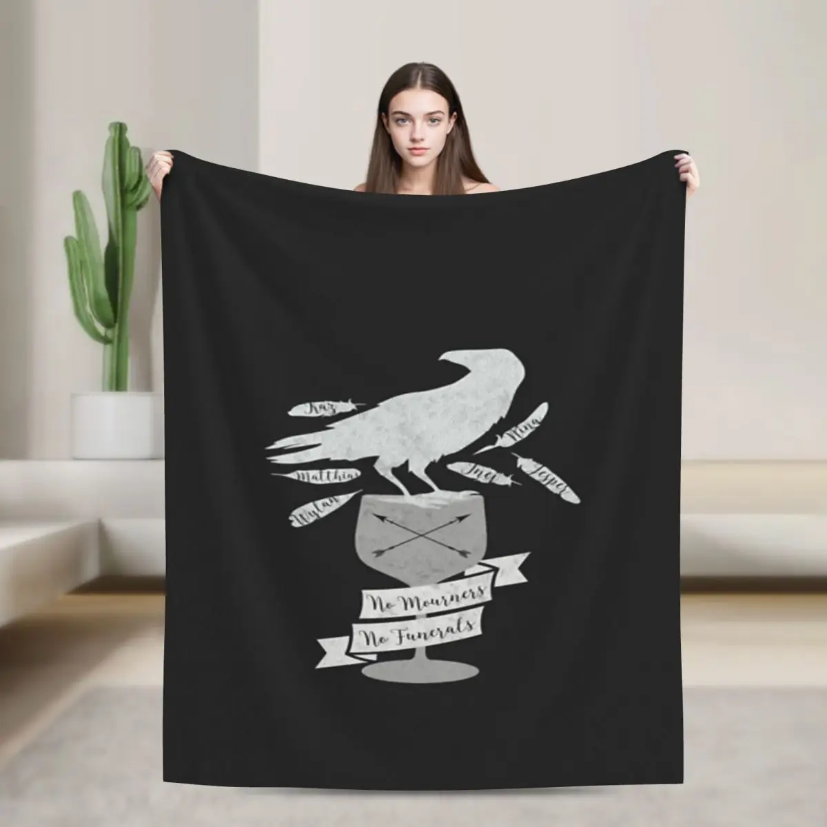 No Mourners Funerals — Six Of Crows ультрамягкое одеяло из микрофлиса