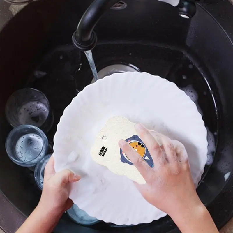 

Кухонная губка, ластик для мытья посуды, устойчивая к запахам натуральная кухонная утварь, губка для мытья посуды, Бытовые аксессуары