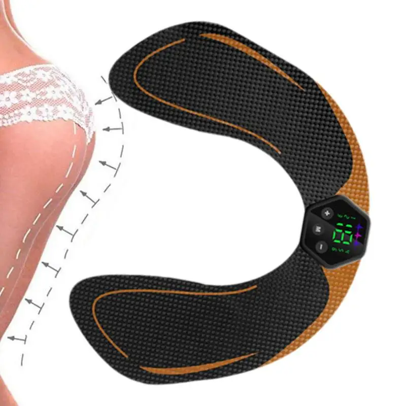 

6 Modes Muscle Stimulator EMS Abdominal Hip Trainer LCD Display Toner USB Abs Fitness Training Home Body Slimming Waist Trainer