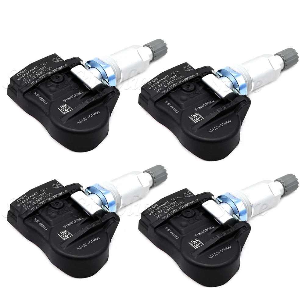 

1/4 шт. TPMS 433 МГц датчик контроля давления в шинах для Suzuki Vitara SX4 S-cross Ignis Baleno Swift Jimmy 43139-61M00 4313961 М00