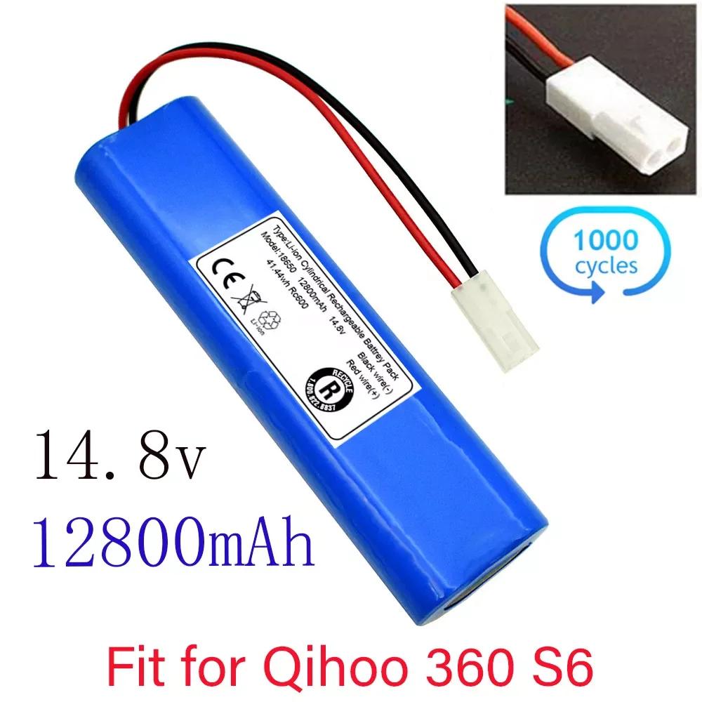 

14.8V Battery Pack for Qihoo 360 S6 Robotic Vacuum Cleaner Spare Parts Accessories Replacement Batteries