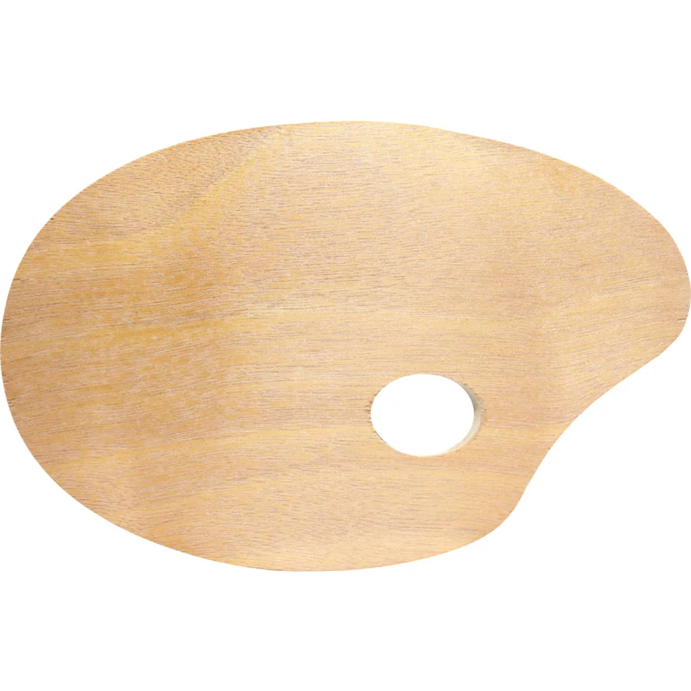 

Wooden Oval Oil Painting Professional Oil Acrylic Paint Drawing Supplies 20x30cm