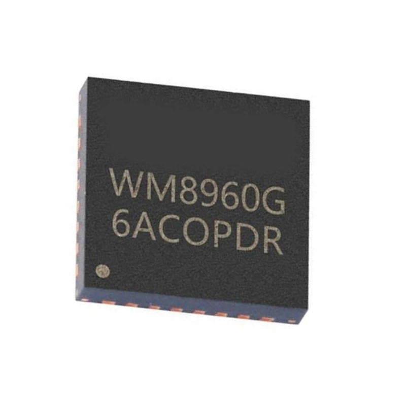 

1 Pcs WM8960G Chip WM8960CGEFL/RV QFN-32 Chip Video And Audio Interface Chip Stereo Audio Codec Chip