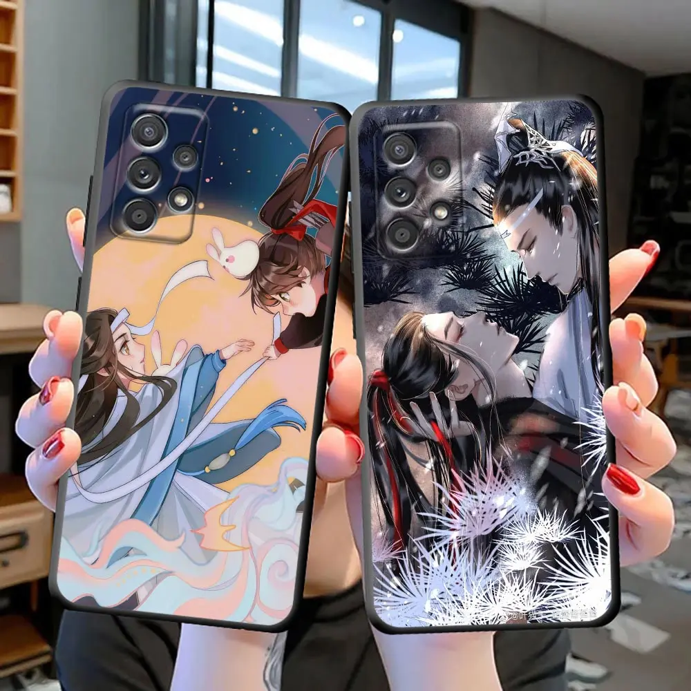 

Mo Dao Zu Shi Anime Case For Galaxy S23 S22 Ultra 5G Case For Samsung Galaxy S23 S22 S21 S20 Ultra Fe S9 S10e Plus Black Cover