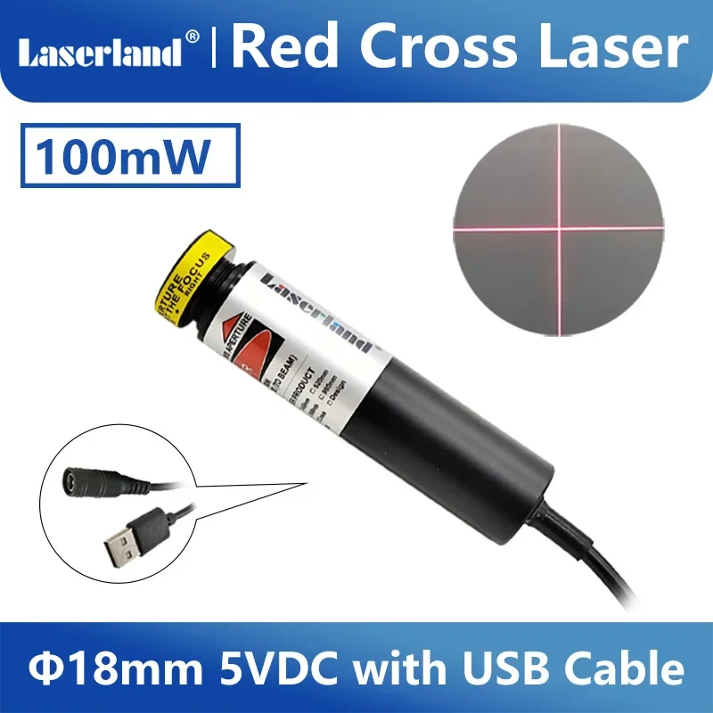 

Лазерный модуль красного цвета laserland