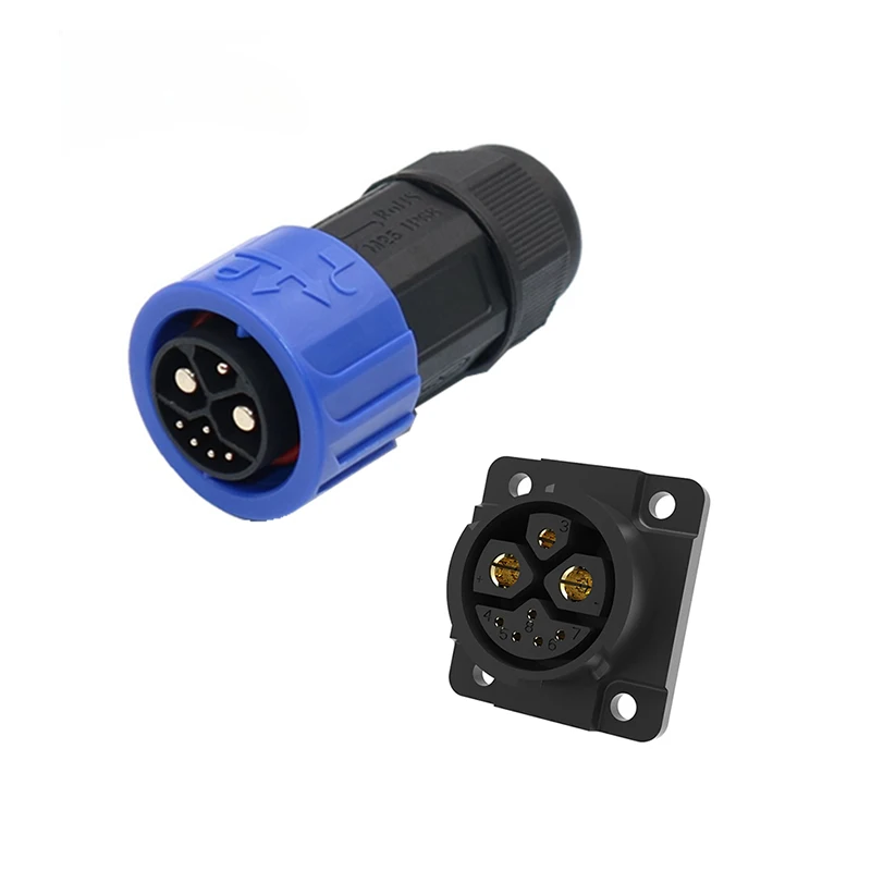 

Самоблокирующийся разъем для зарядки электровелосипедов и электромобилей