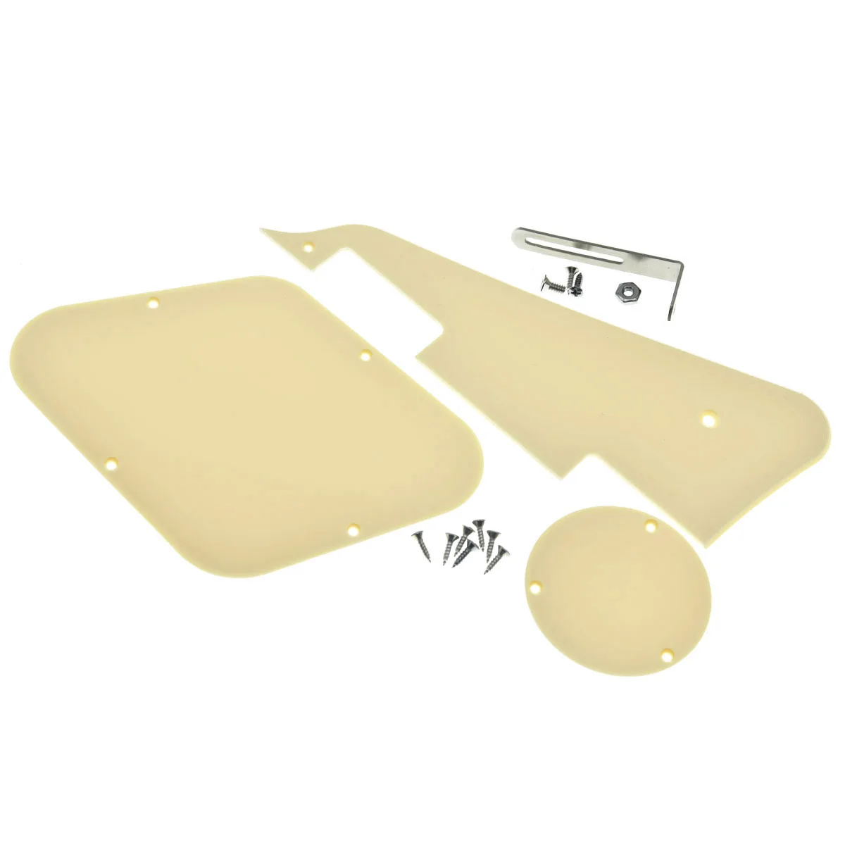 

Торговая марка KAISH LP Pickguard задняя пластина, задняя полость, крышка переключателя с стальными никелевыми винтами для США Gibson Les Paul 23 Цвета