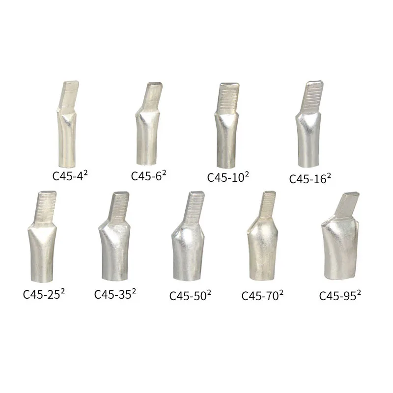 

C45-4/6/10/16/25/35/50/70/95mm² Crimp Copper Terminal Insert Type Cold-Pressed Connection T2 Copper Air Switch Distribution Box