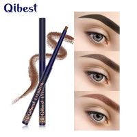 qibest 5 colors eyebrow pencil natural waterproof long lasting eye brow pencil cosmetic eyebrow shaping liner pen eyes makeup