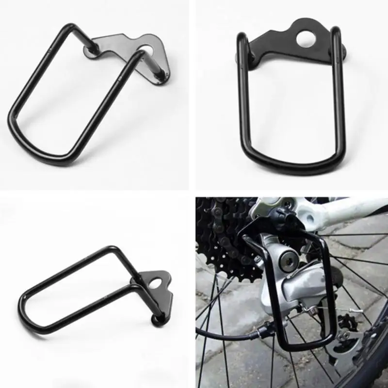 

Adjustable Steel Bike Transmission Protection Iron Frame Chain Guard Frame MTB Road Bike Rear Dial Protector Bicycle Accessories