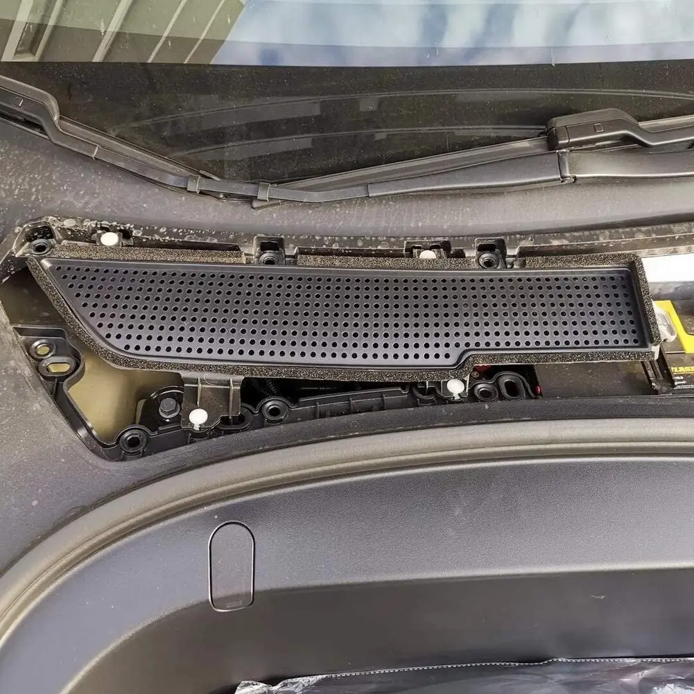

Воздухозаборная система A/C для Tesla Model 3 2017-2019, система защиты от сетчатых листьев моли, насекомых, решетка, решетка, крышка