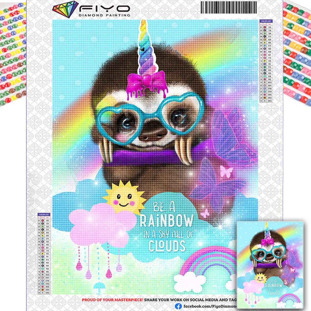 

Набор для алмазной вышивки «Гном», картина «сделай сам» с полными стразами, Мультяшные картины, вышивка крестиком, домашний декор