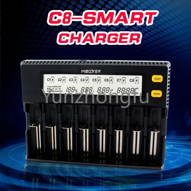 C8 18650 литий-ионный аккумулятор SMARTCHARGER /lifepo4/ni-mh26650