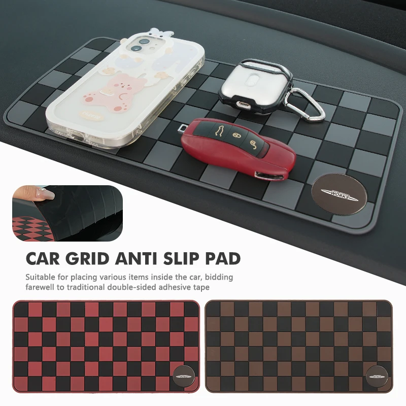 Автомобильные противоскользящие коврики для приборной панели маленькие