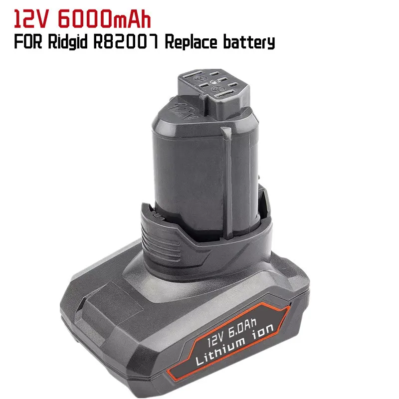 

L1240 12V 6000mAh Lithium-Batterie Ersatz für Ridgid 12V R82007 R82009 R82048 R82049 R82059 Cordless Power Tools