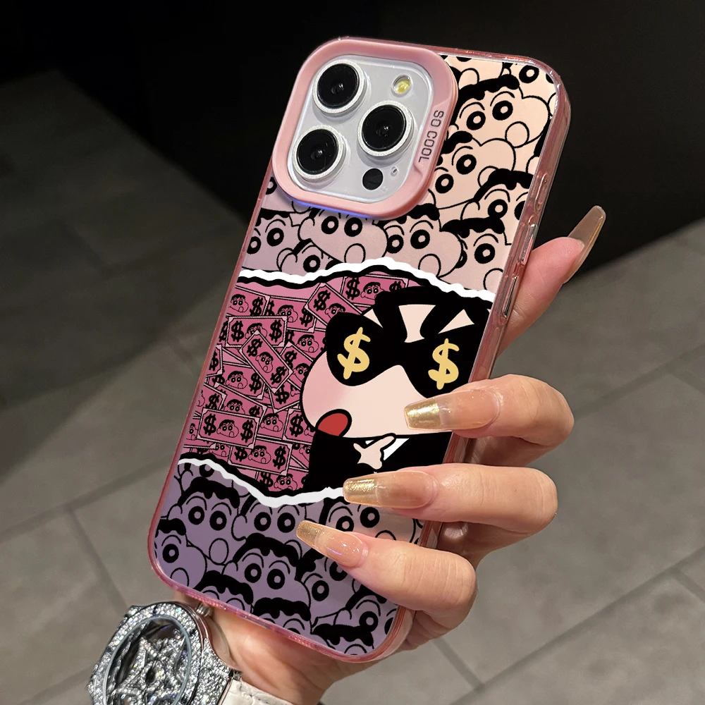 C-Crayons Cartoon Shin-chans Phone Case for Samsung Galaxy A55 A54 A53 A52 A51 A50 A35 A34 A33 A30 A25 A23 A22 A16 4G 5G Cover