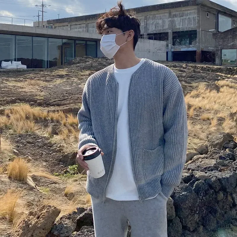 MRMT 2024 брендовый вязаный кардиган свитер мужская верхняя одежда свободная