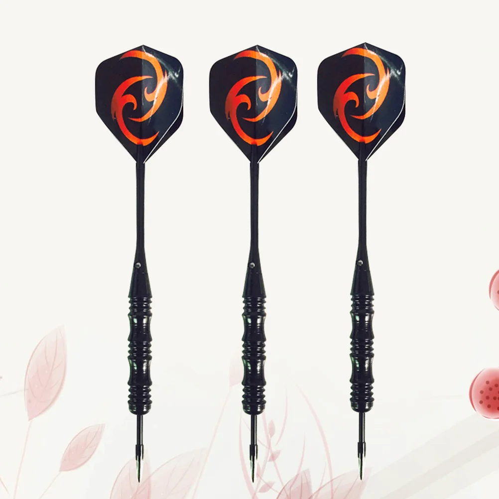 

3Pcs Match Darts Portable Needle Tipped Darts Drop-resistant Aluminum Rod Flights Darts For Sports Events With Storage Case