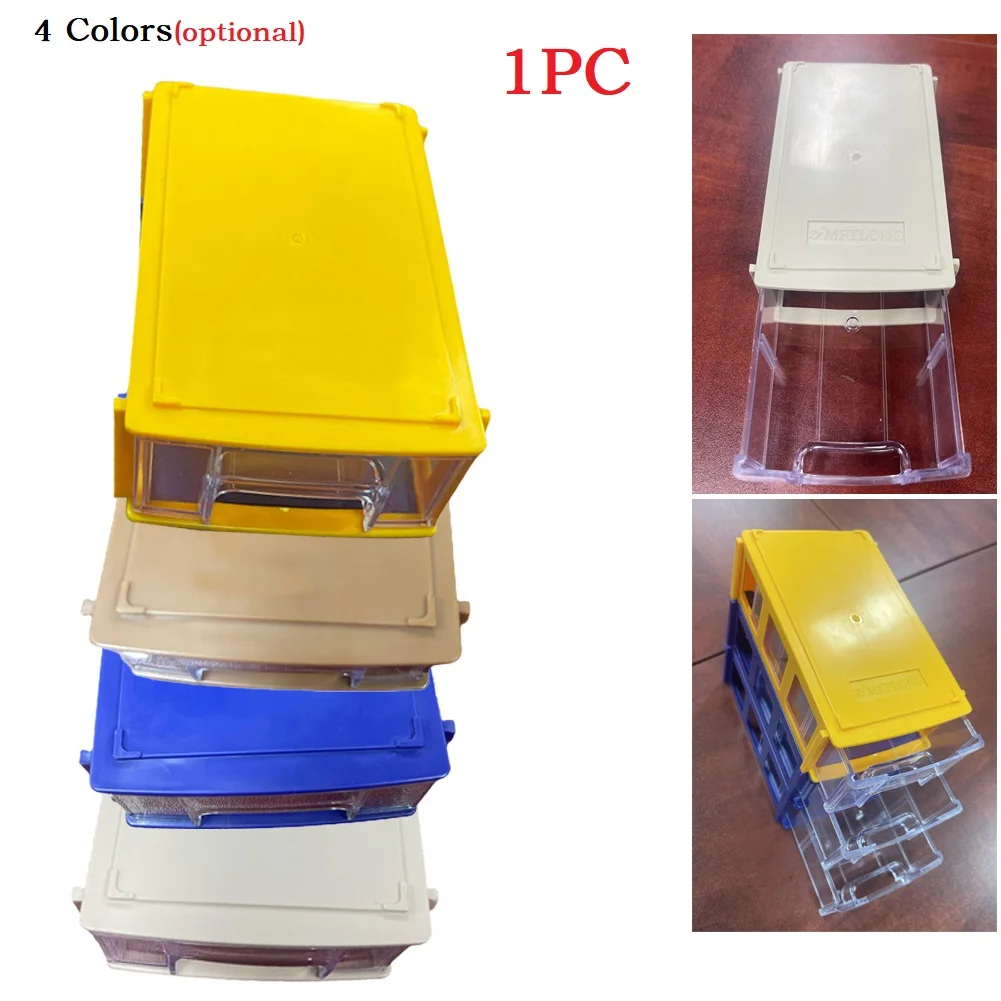 1pcs Tools Box Stackable Plastic Hardware Parts Storage Boxe