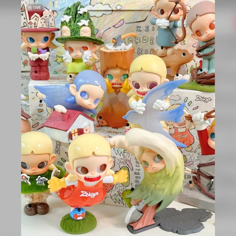 Фигурки MINISO People Walking Along The Line Series