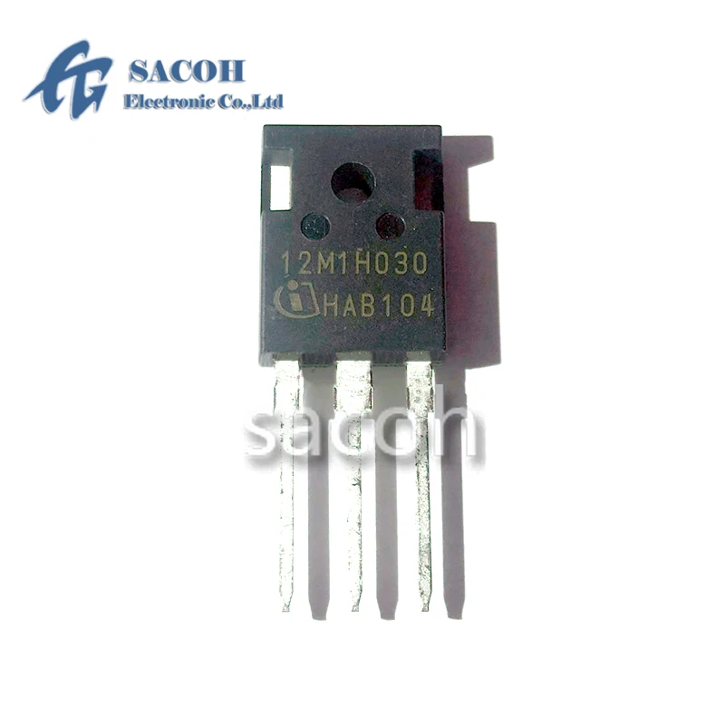 Новинка 1 шт. IMW120R030M1H 12M1H030 IMW120R020M1H 12M1H020 IMW120R014M1H 12M1H014 IMW120R007M1H 12M1H007 TO-247 1200V 56A SIC MOSFET